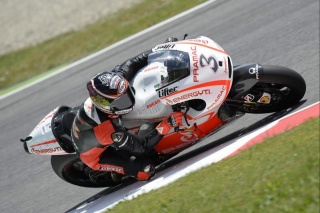 Max Biaggi sulla Ducati al Mugello