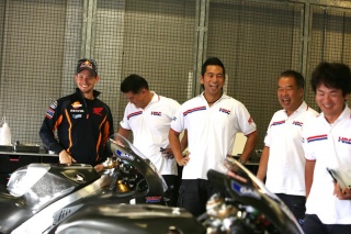 Casey Stoner e Shuhei Nakamoto