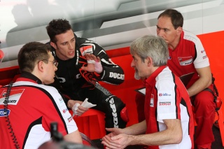 Andrea Dovizioso con Gigi Dall'Igna