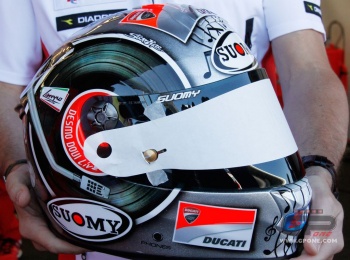 Il casco speciale per il Mugello di Andrea Dovizioso
