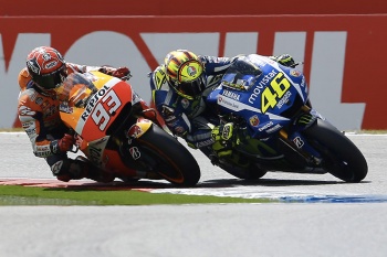 Valentino Rossi e Marc Marquez