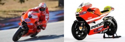 Le ali sulle Ducati di Stoner e Rossi