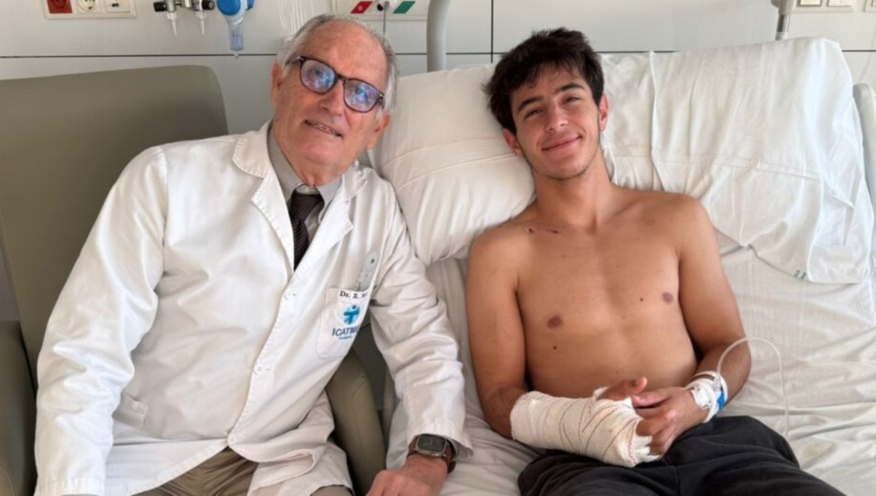 Moto3: Rueda operato con successo alla mano destra dopo l'incidente con Dettwiler