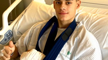 Moto3: David Almansa operato alla mano sinistra, salterà il GP di Portimao