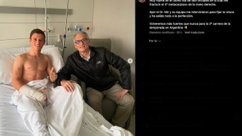 Moto2: Sergio Garcia operato alla mano destra: salterà il GP di Thailandia