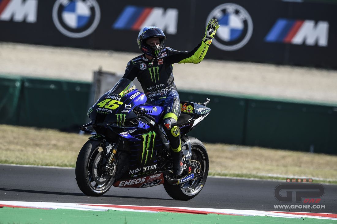 MotoGP, Rossi: "With Morbidelli and Bagnaia today I could have written history"