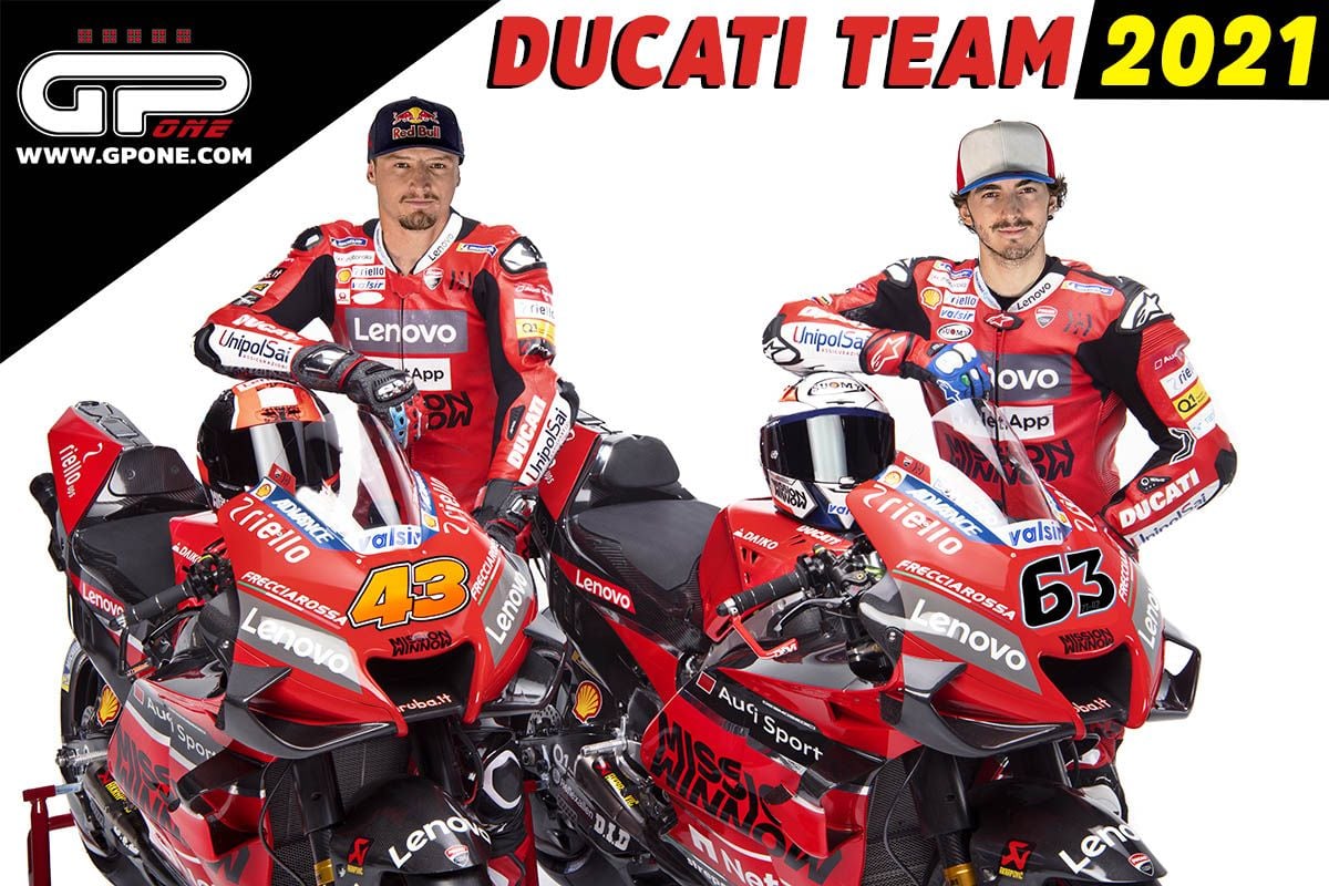 MotoGP, OFFICIAL Pecco Bagnaia and Jack Miller make up the 2021