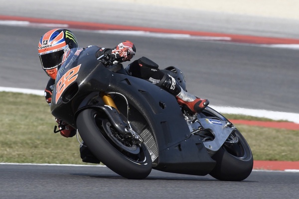 Sam Lowes sull'Aprilia MotoGP