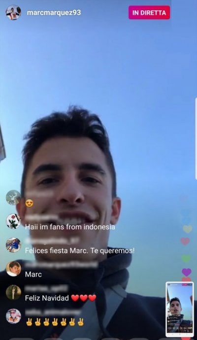 MARC MARQUEZ DIRETTA
