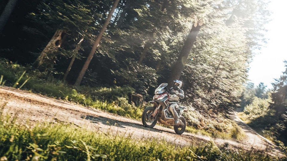 Honda X-ADV e Renato Zocchi al Transitalia Marathon 2019