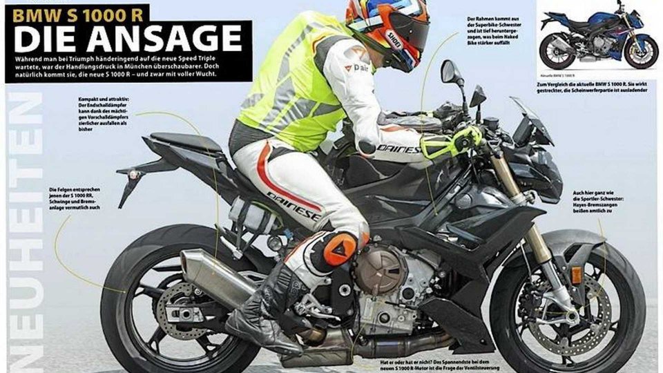 BMW Motorrad, la roadster S 1000 R pronta al debutto