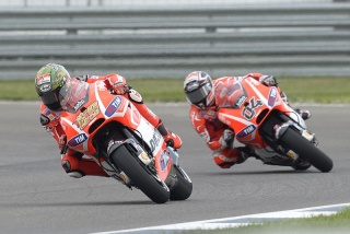 Andrea Dovizioso e Nicky Hayden