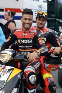 Mattia Pasini e Simone Corsi