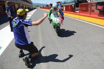 Valentino Rossi e Romano Fenati