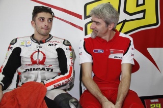 Gigi Dall'Igna e Andrea Iannone