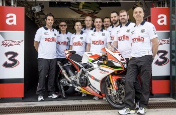 I Test Team Aprilia