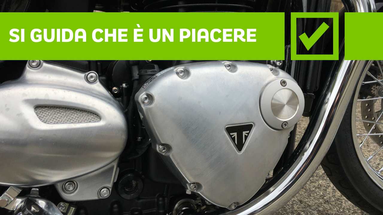 Triumph Bonneville T100 Pro e contro