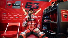 MotoGP: Bagnaia: "Ho fatto passi in avanti immensi, mi saranno utili nel 2022"