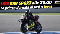 MotoGP: LIVE Bar Sport alle 20:00 - La prima giornata di test MotoGP a Jerez