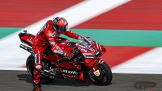 MotoGP: Bagnaia: "Sono tornate le sensazioni del 2021, ora è tutto più facile"