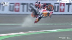 MotoGP: Marquez: "è stata la mia caduta più dura, peccato ma giusto non correre"