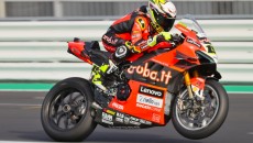 SBK: Bautista e la Ducati imprendibili nei test di Barcellona, 2° Rea, 5° Toprak