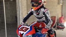 MotoGP: Marc Marquez on track with the Honda CBR 600: he wants to race at the Austin GP!