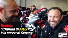MotoGP: VIDEO - Bonora, Aprilia: "La moto di Espargarò è la stessa di Sepang"