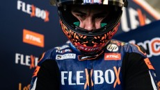 Moto2: Emorragia al naso: Aron Canet si ritira dal Gran Premio di Assen