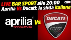 MotoGP: LIVE Bar Sport alle 20:00 - Aprilia Vs Ducati: la sfida italiana