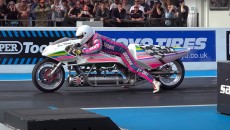 Moto - News: VIDEO - Eric "Rocketman" Teboul polverizza il record sul 1/4 di miglio!