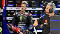 MotoGP: Quartararo: "Ho sentito la caduta di Bagnaia, era davvero troppo vicino"
