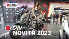 Moto - Scooter: LIVE da EICMA: Sym a Eicma 2022, arriva la tecnologia sugli scooter