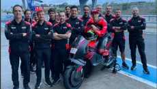 MotoGP: Aprilia: prove generali di 2023, in pista e in galleria del vento