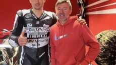 SBK: Gabriele Giannini per confermarsi nel National si affida a Max Biaggi