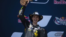 MotoGP: Marini: "Ho pensato di 'vendicare' Rossi, ma Rins si è meritato la vittoria"