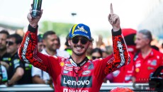 MotoGP: Francesco Bagnaia svetta in classifica, con o senza Sprint Race