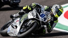 SBK: SSP, Caricasulo si prende la Superpole di Imola davanti a Bulega e Manzi