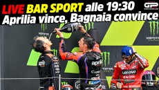 MotoGP: LIVE Bar Sport alle 19:30 - Aprilia vince, Bagnaia convince