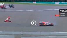 MotoGP: VIDEO - Contatto tra Marquez e Bastianini, la dinamica non è chiara