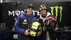 MotoGP: Scambio di caschi tra Fabio Quartararo e Lando Norris a Silverstone