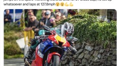 News: Michael Dunlop salta sulla Honda di un Marshal e gira a 206 di media!
