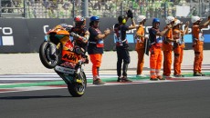 Moto2: Acosta imprendibile a Misano: vince in solitaria davanti a Vietti