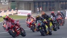 MotoGP: Collarbone fracture for Marini after accident with Bezzecchi