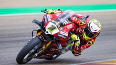 SBK: Ducati on fire nella FP2 ad Aragon: 1° Bautista, 2° Rinaldi, 3° Petrucci!   