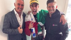 Moto2: Tony Arbolino squalo su bagnato a Phillip Island, ma vince 'a metà'