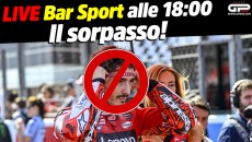 MotoGP: LIVE Bar Sport alle 18:00 - Il sorpasso, con Carlo Pernat