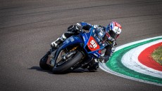 SBK: Inaspettata pole di Delbianco nella finale del CIV Superbike 2023