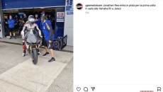 SBK: VIDEO - Jonathan Rea scende in pista con la Yamaha R1 a Jerez!