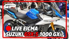 EICMA: Suzuki GSX-S 1000 GX: crossover con DNA da SBK
